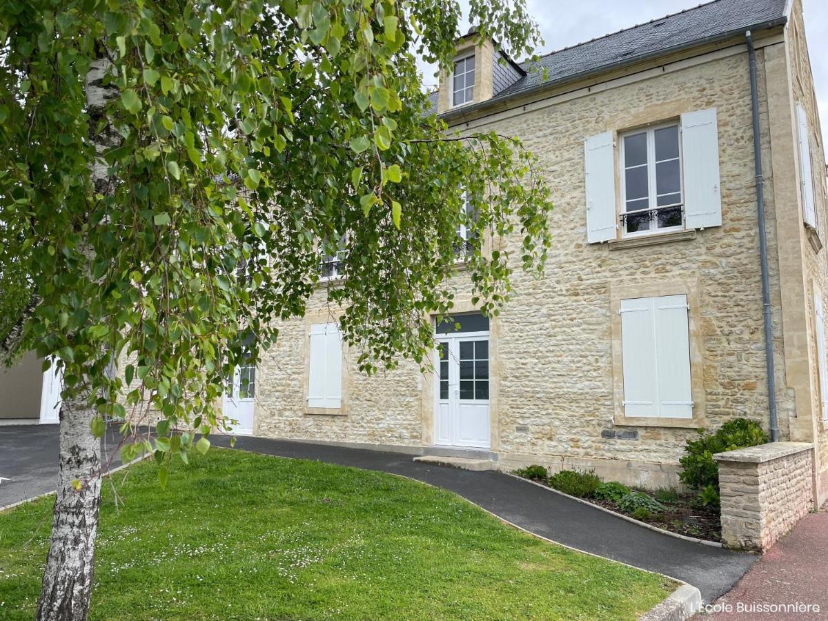 L'Ecole Buissonniere Saint-Vigor-le-Grand Exterior foto